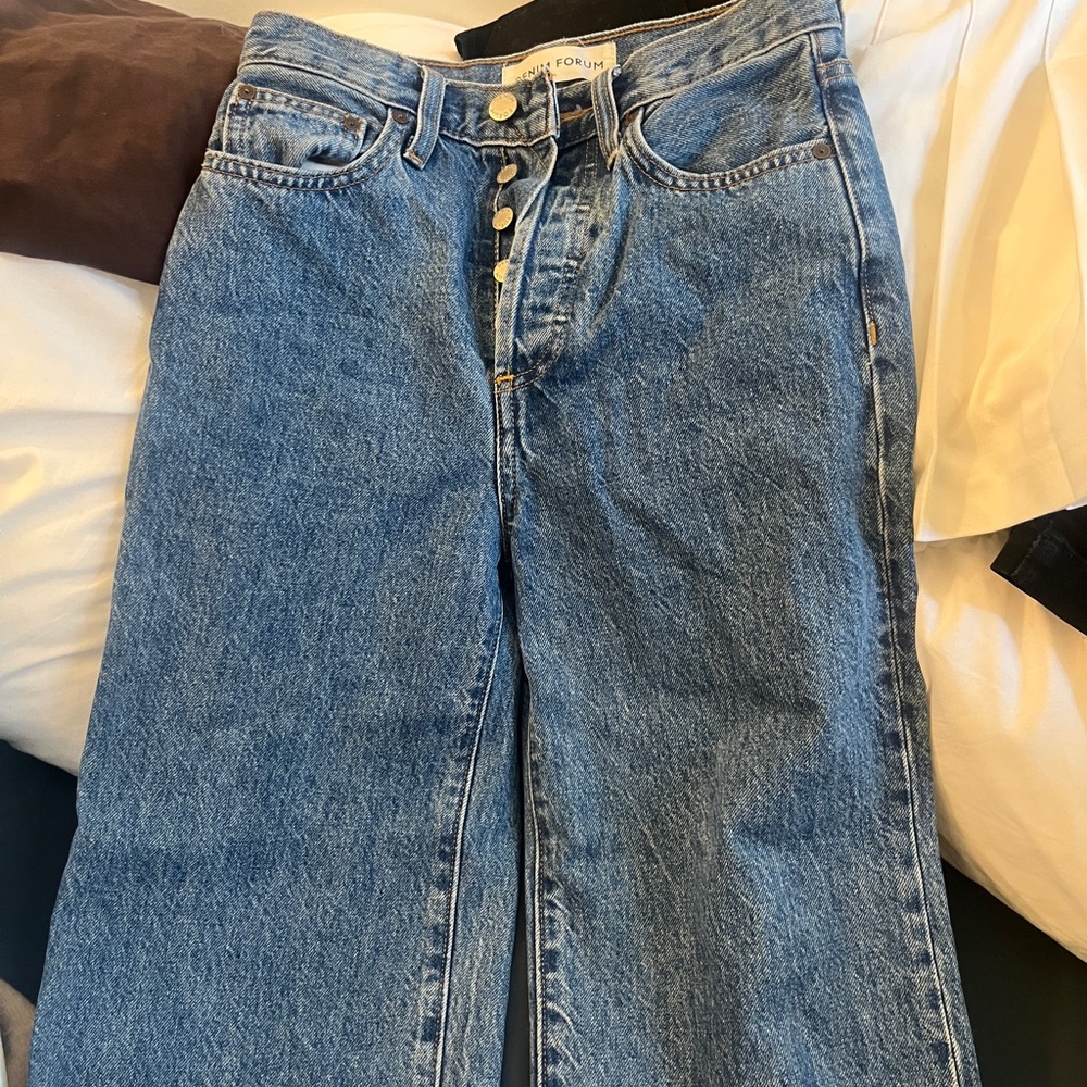 Forum Blue Flare & Wide Leg Jeans